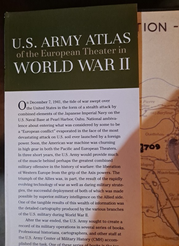 U.S. Army Atlas of the European Theater in World War II - Hardcover gallery