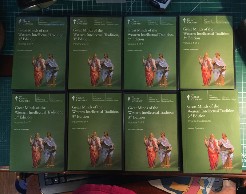The Great Courses- 4 complete different courses, never been watched - NEW gallery