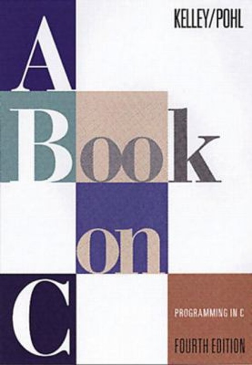 A Book on C : Programming in C Paperback Ira, Kelley, Al Pohl