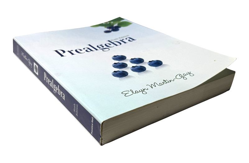 Prealgebra 6th Edition Elayn Martin-Gay Paperback Math Textbook gallery