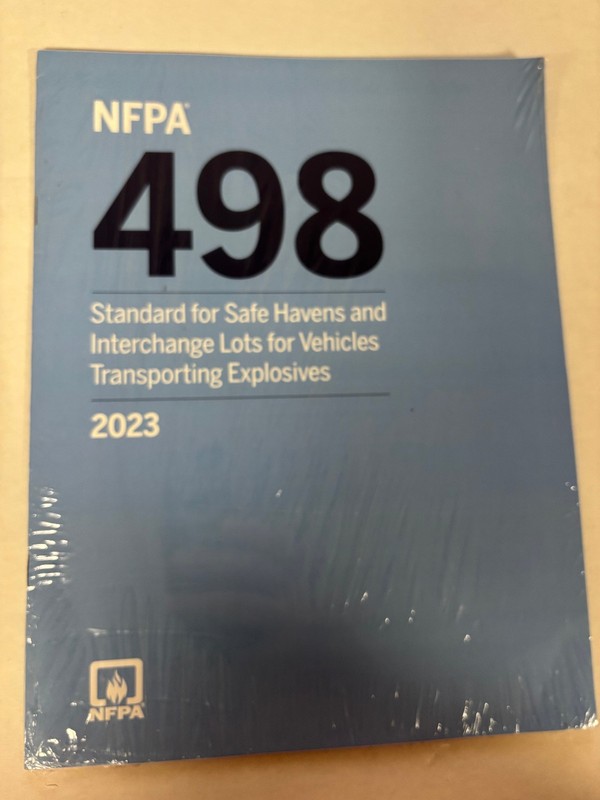 NFPA 498 Standard for Safe Havens and Interchange Lots for Vehicles 2023 Trans..