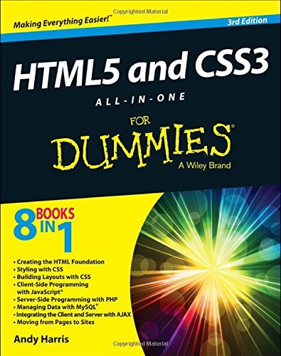 HTML5 and CSS3 All-in-One For Dummies by Harris