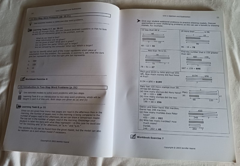 Singapore Primary Mathematics 3A Home Instructor's Guide Homeschool Math 3rd Grd gallery