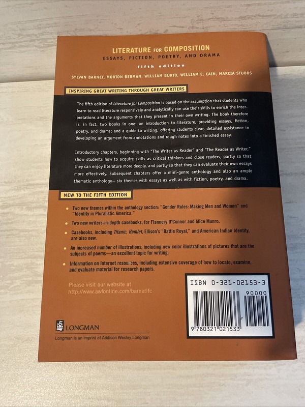 Literature for Composition: Essays, Fiction, Poetry, and Drama gallery