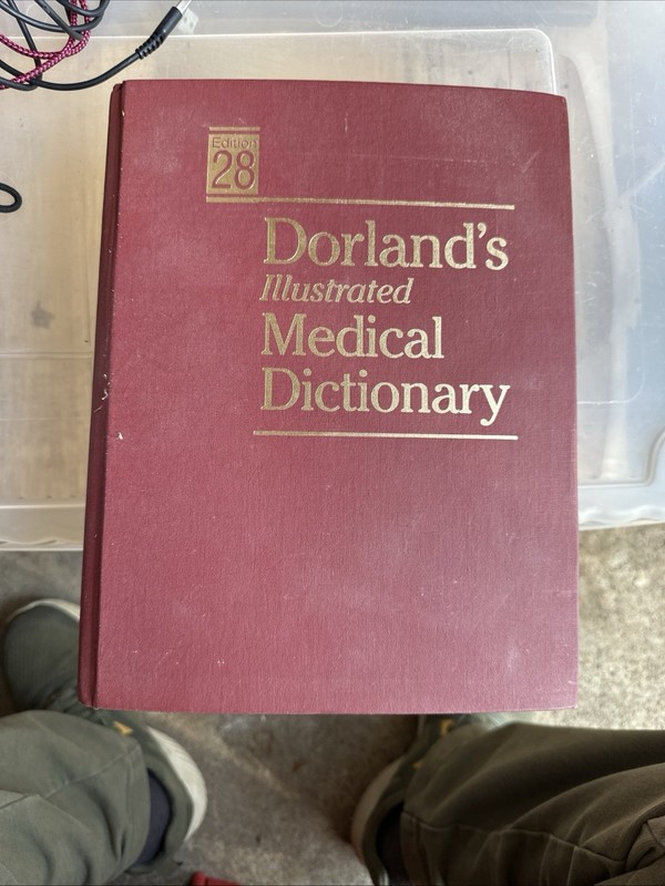 Dorland’s Illustrated Medical Dictionary by Newman W. Dorland (1994, Hardcover)