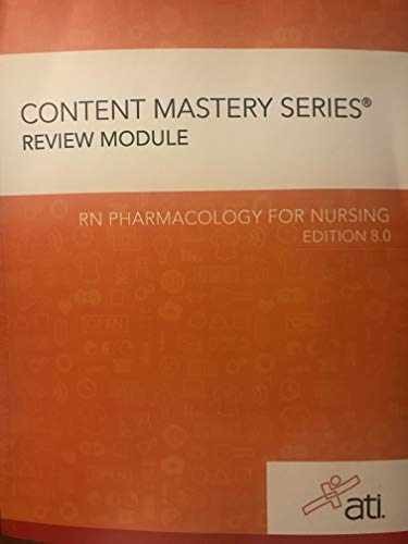 RN Pharmacology – Paperback, by Assessment Technologies Institute – Acceptable p