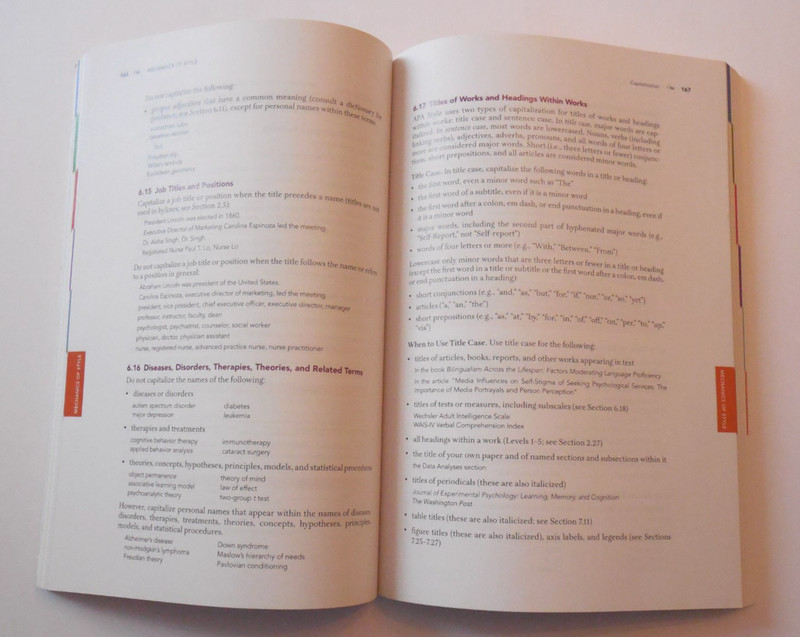 Publication Manual of the American Psychological Association Seventh Edition gallery