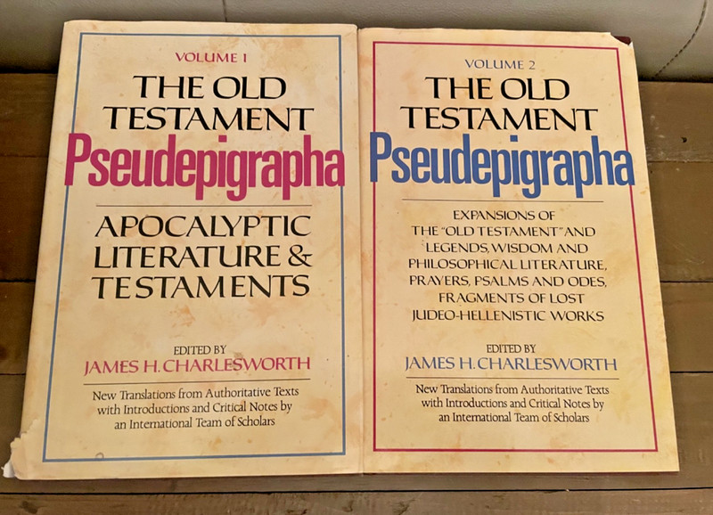 The Old Testament Pseudepigrapha -Vol 1 &2- James Charlesworth-1983 & 1985