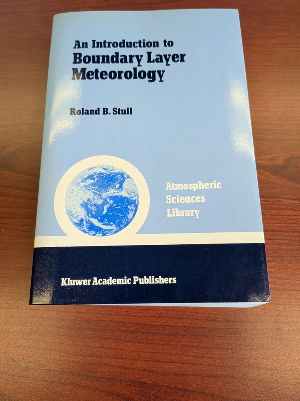 Atmospheric and Oceanographic Sciences Library: Introduction to Boundary...