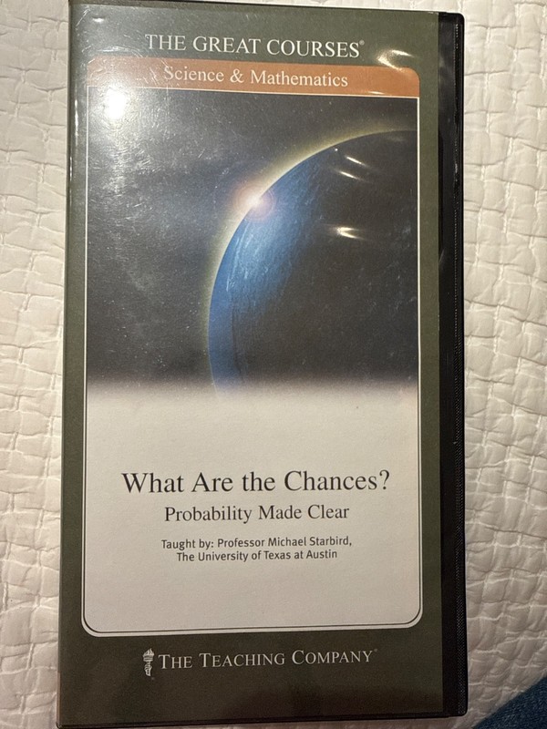 What Are the Chances? Probability Made Clear by Michael Starbird (DVD)