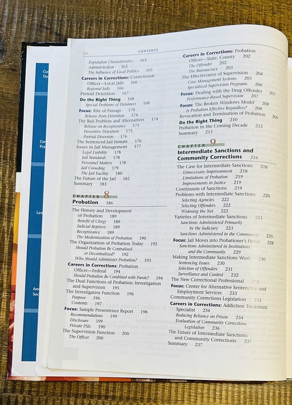 American Corrections Seventh Edition Thomson Wadsworth Textbook gallery