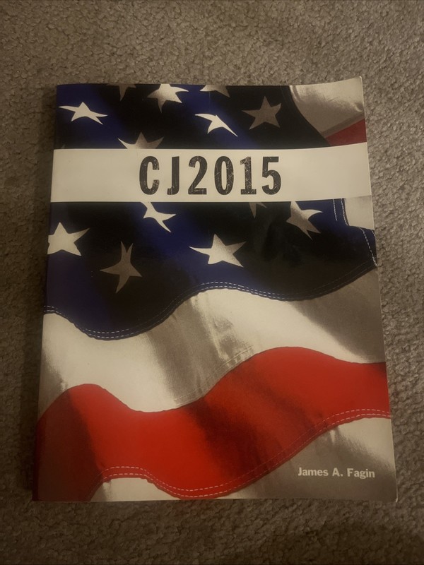 CJ 2015 (JUSTICE) By James A. Fagin **BRAND NEW**
