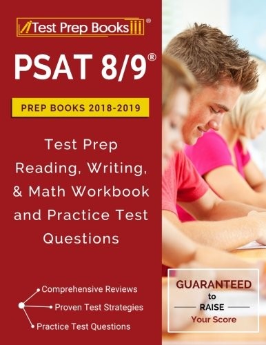 PSAT 8/9 PREP BOOKS 2018 & 2019: TEST PREP READING, **Mint Condition**