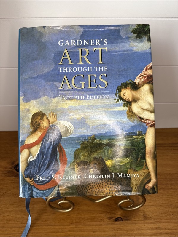 Gardner's Art Through The Ages 12th Edition Hardcover Book by Fred Kleiner w/ DJ gallery