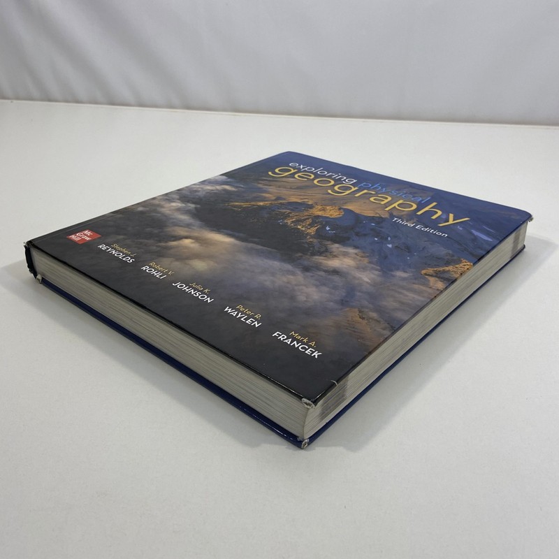 Exploring Physical Geography Third Edition 2021 McGraw Hill Hardcover WORN gallery