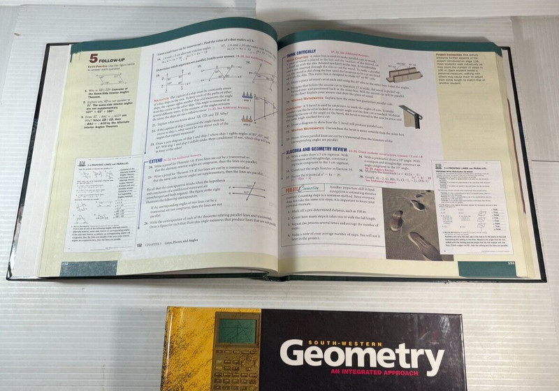 South-Western Geometry An Integrated Approach 1998 Teacher Bundle 0538675233 gallery