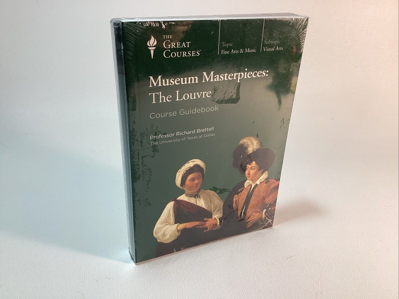 The Great Courses Museum Masterpieces: The Louvre DVD & Course Guidebook *NEW*