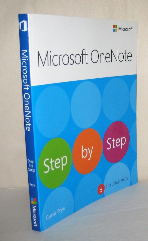 Microsoft OneNote Step by Step – paperback Frye, Curtis
