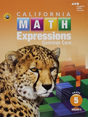 HOUGHTON MIFFLIN HARCOURT MATH EXPRESSIONS: STUDENT **BRAND NEW**