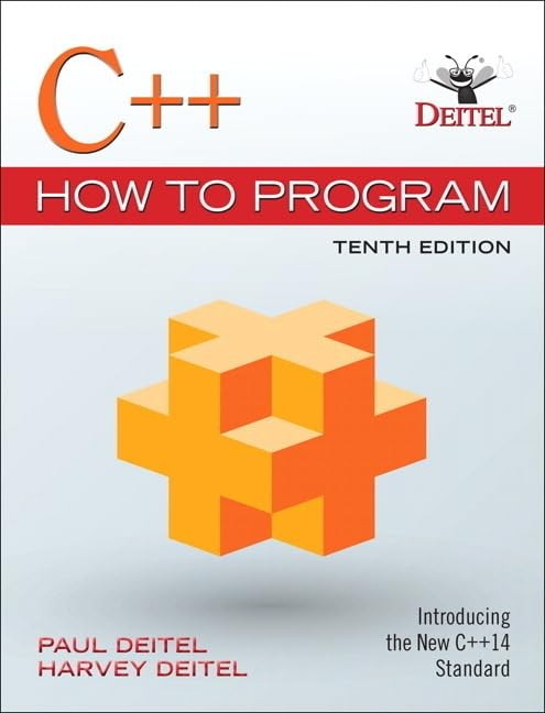 C++ How to Program by Deitel