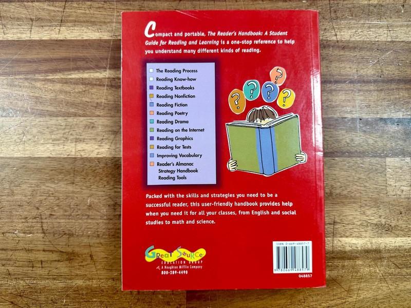 Reader's Handbook - Student Guide for Reading & Learning gallery
