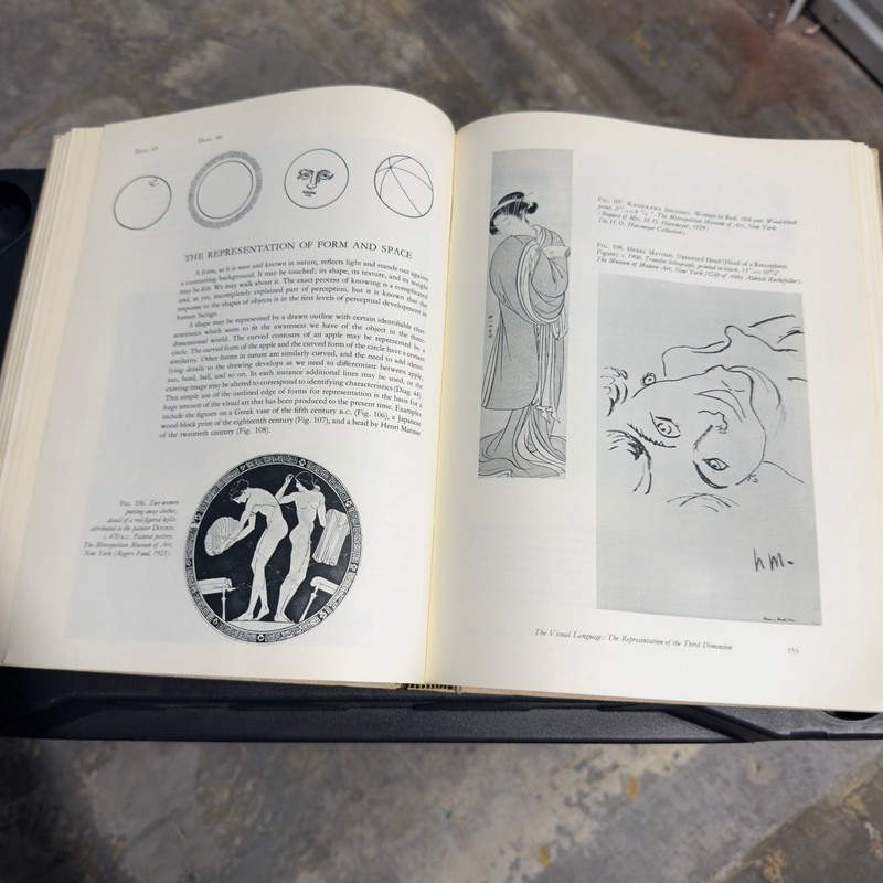 The Visual Dialogue Nathan Knobler Art Appreciation Hardcover Vintage Book gallery