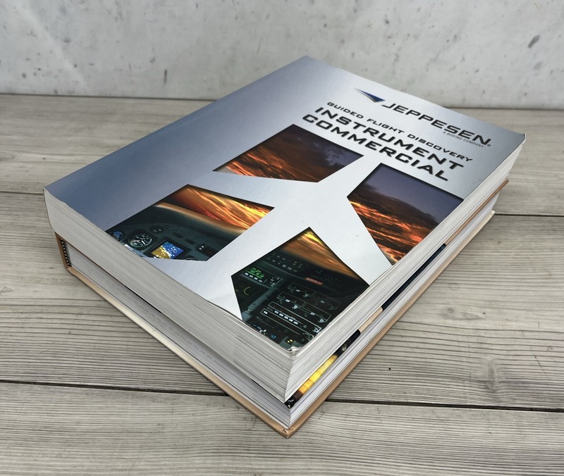 Lot Of 2 Guided Flight Discovery Books, Instrument Commercial, Private Pilot gallery