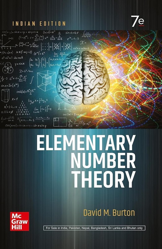 Elementary Number Theory by David Burton, 7TH INTERNATIONAL EDITION (SOFTCOVER) gallery
