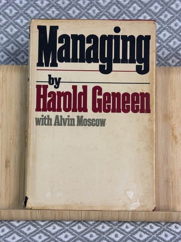Managing by Harold Geneen; Alvin Moscow 1984 Hardback Pre-owned