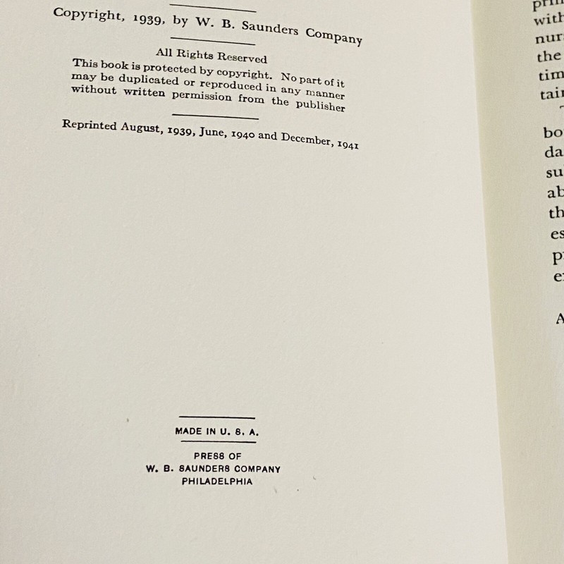 Psychology and the Nurse Frank J. O'Hara Illustrated 1939 gallery