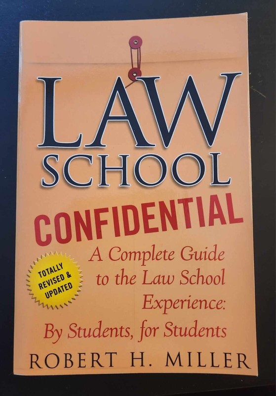 Law School Confidential – Robert H. Miller – Paperback