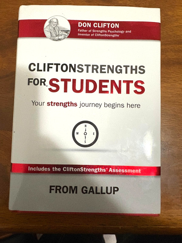 CliftonStrengths for Students by Gallup (2017, Hardcover)