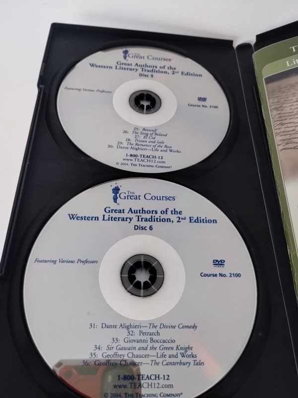Great Authors of the Western Literary Tradition 2nd Edition Great Courses 3-4-5 gallery