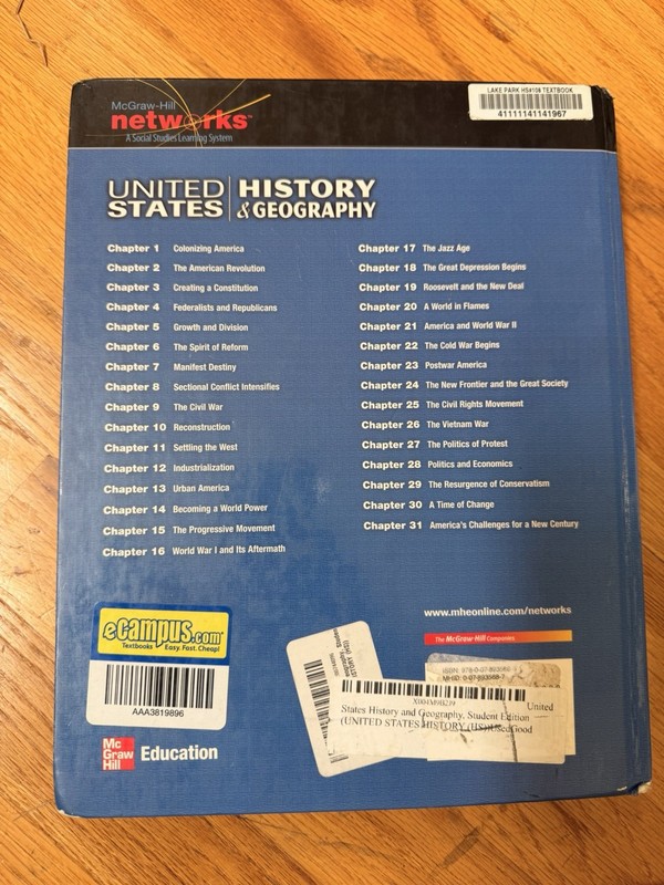 McGraw-Hill United States History and Geography Student Edition gallery
