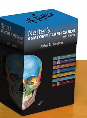 Netter’s Anatomy Flash Cards 3rd Edition by John T. Hansen
