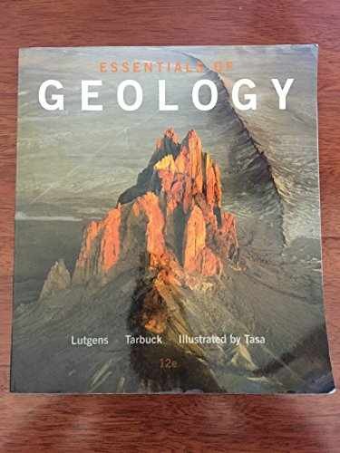 Essentials of Geology (12th – Paperback, by Lutgens Frederick K.; – Acceptable n