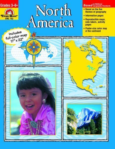 North America, Grades 3-6; Geography Un- 9781557997104, paperback, Marilyn Evans
