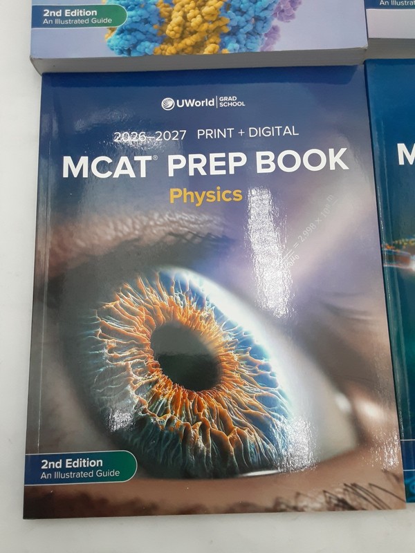 2026-2027 MCAT Prep Books 2nd Ed Bio & Organic Chem, Physics, Behavior Sciences gallery