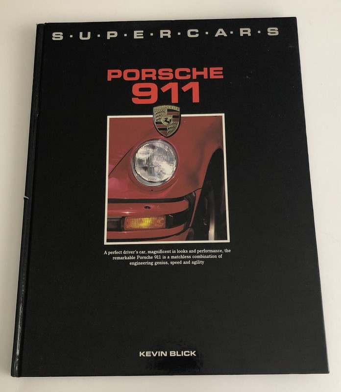 Supercars Porsche 911 64 Page 13”x10” Picture Book By Kevin Blick