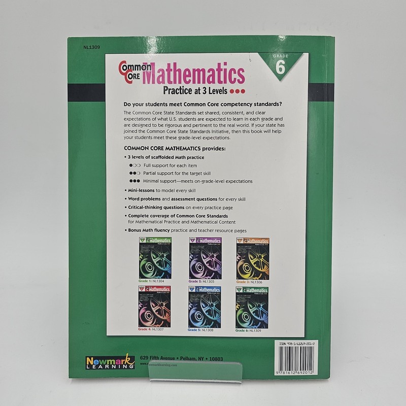 Common Core Math Grade 6 | Newmark Learning Workbook | Homeschool PB Acceptable gallery
