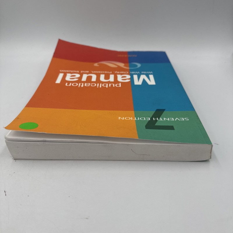 Publication Manual (OFFICIAL) 7th Edition of the American Psychological... gallery