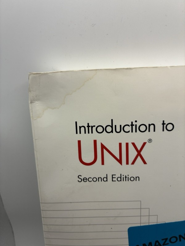 Introduction to UNIX 2nd Edition by David I Schwartz Prentice Hall Textbook Book gallery