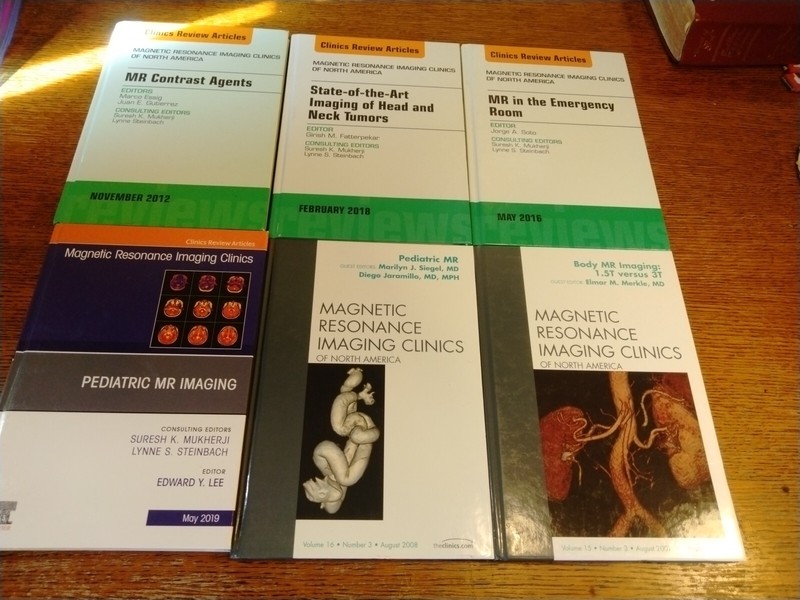 CLINICS REVIEW ARTICLES MR Magnetic Resonance Lot Of 6 ER Pediatric Neck Tumors