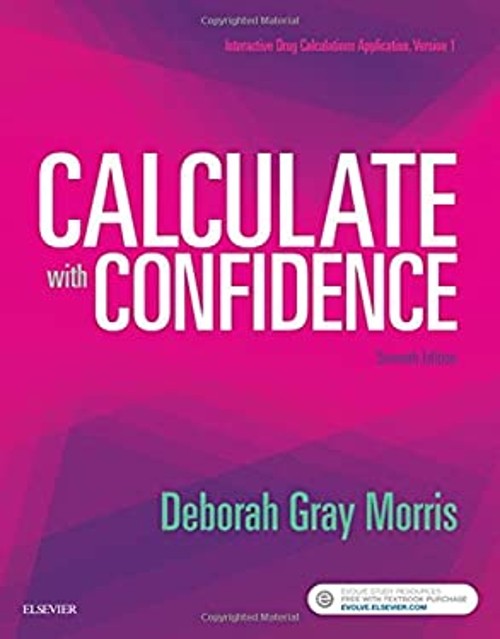 Calculate with Confidence Paperback Deborah Gray Morris
