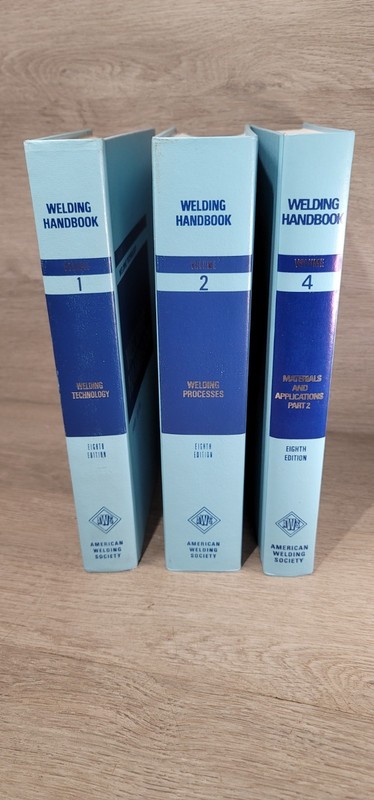 Welding Handbooks Vol. 1 2 & 4 Welding Technology Hardcover 8th ed Lot of 3 Vol gallery