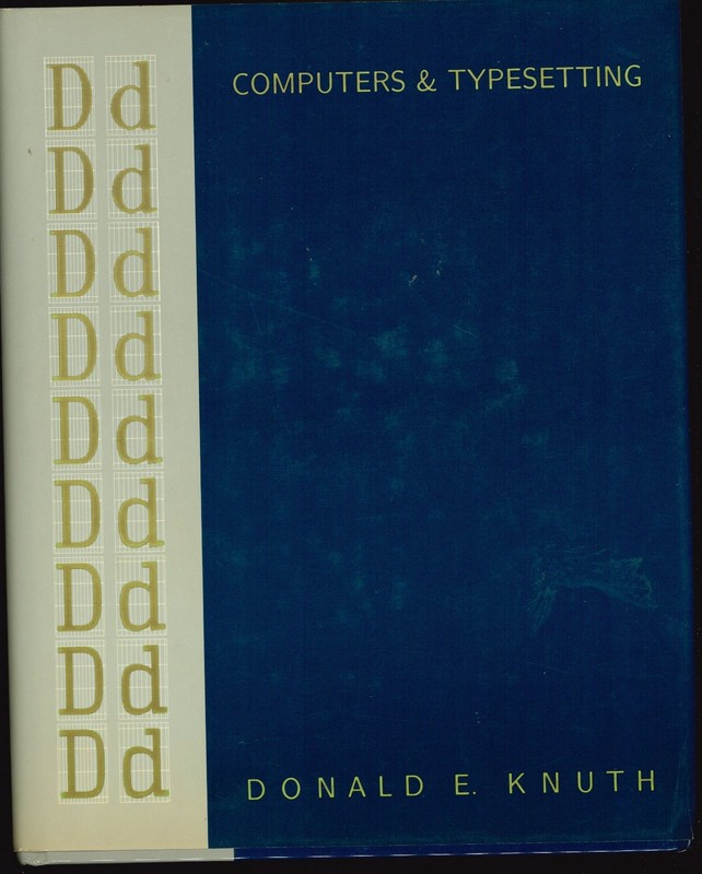 Metafont: the Program Computers and Typesetting, Volume D :Donald Knuth