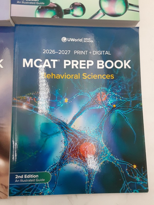 2026-2027 MCAT Prep Books 2nd Ed Bio & Organic Chem, Physics, Behavior Sciences gallery