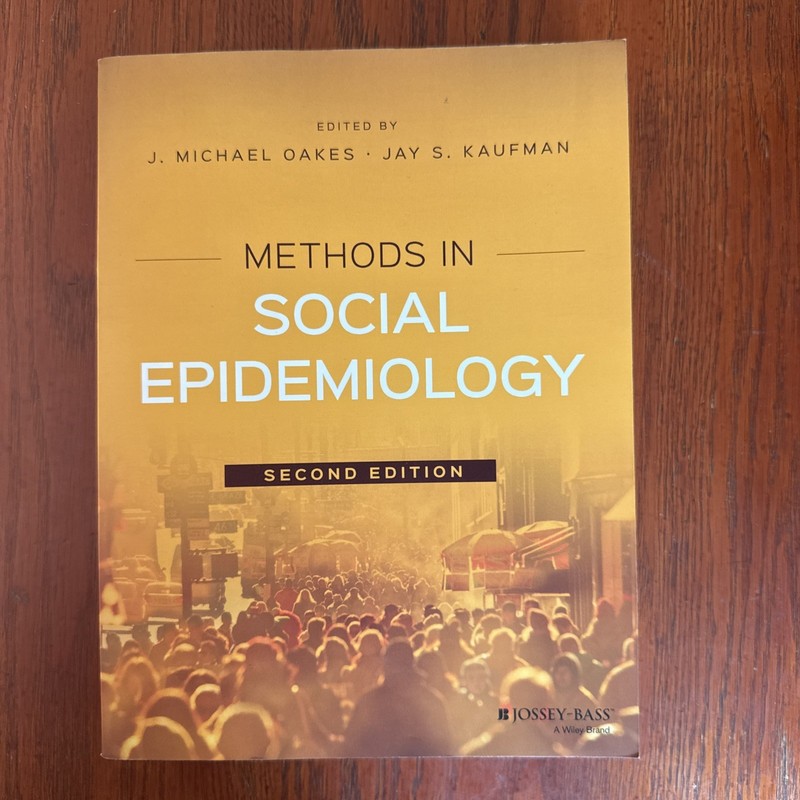 Public Health/Epidemiology and Biostatistics Ser.: Methods in Social…