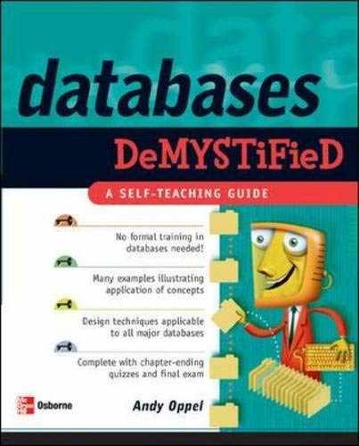 Databases Demystified (Demystified) – Paperback, by Oppel Andrew – Good j