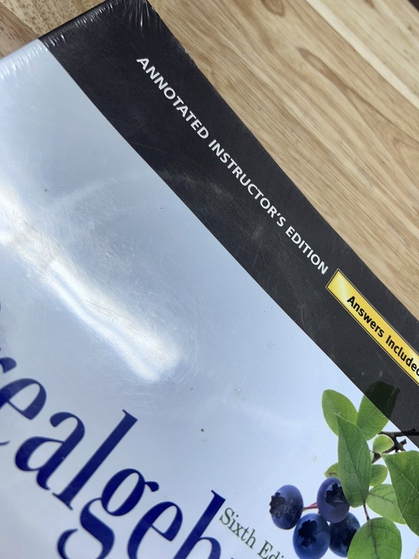 PREALGEBRA 6th edition Elayn Martin-Gay Instructors Edition Factory Sealed gallery